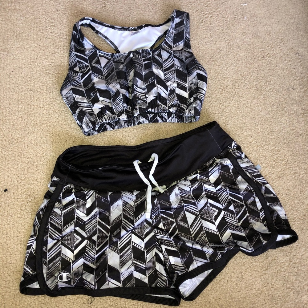 Champion athletic two piece set